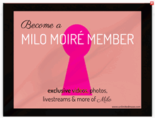 Tablet Screenshot of milomoire.com